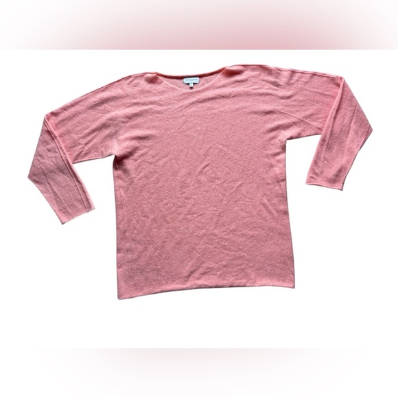 Bianco & Blu Italy Merino Wool Cashmere Blend, nylon viscose laine silk knit L - Picture 1 of 15